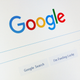 An image of Google's Search homepage on a computer screen.